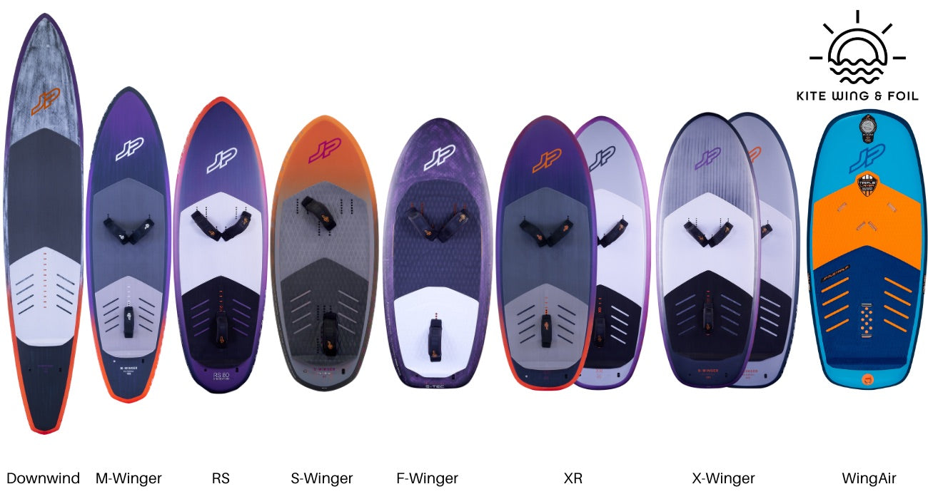 JP Australia Wing Foil Boards Compared (2023–2026) | RS, F-Winger