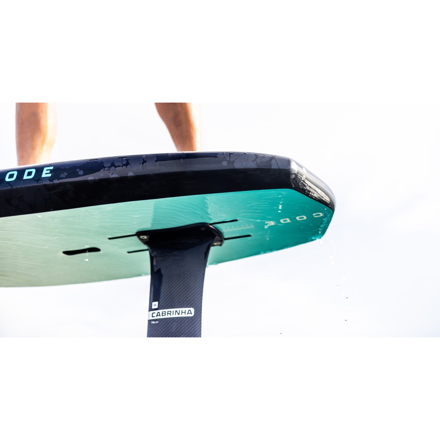 Cabrinha Code V5 Wing Foil Board - 2026 - Action Shot - 2