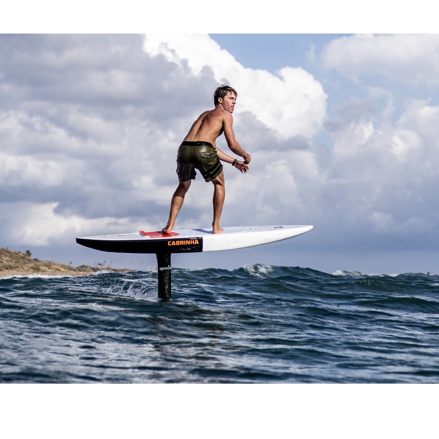 Cabrinha Quest Downwind Foil Board 2026 action