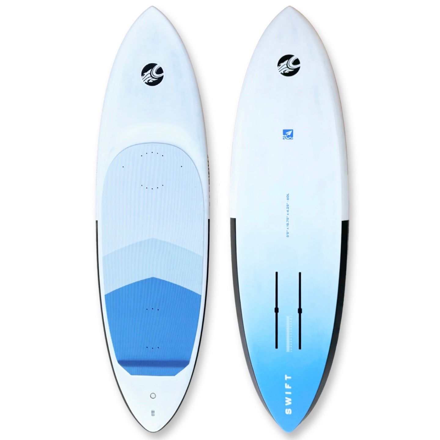 Cabrinha Swift V3 Wing Foil Board - 2026 Front-Back