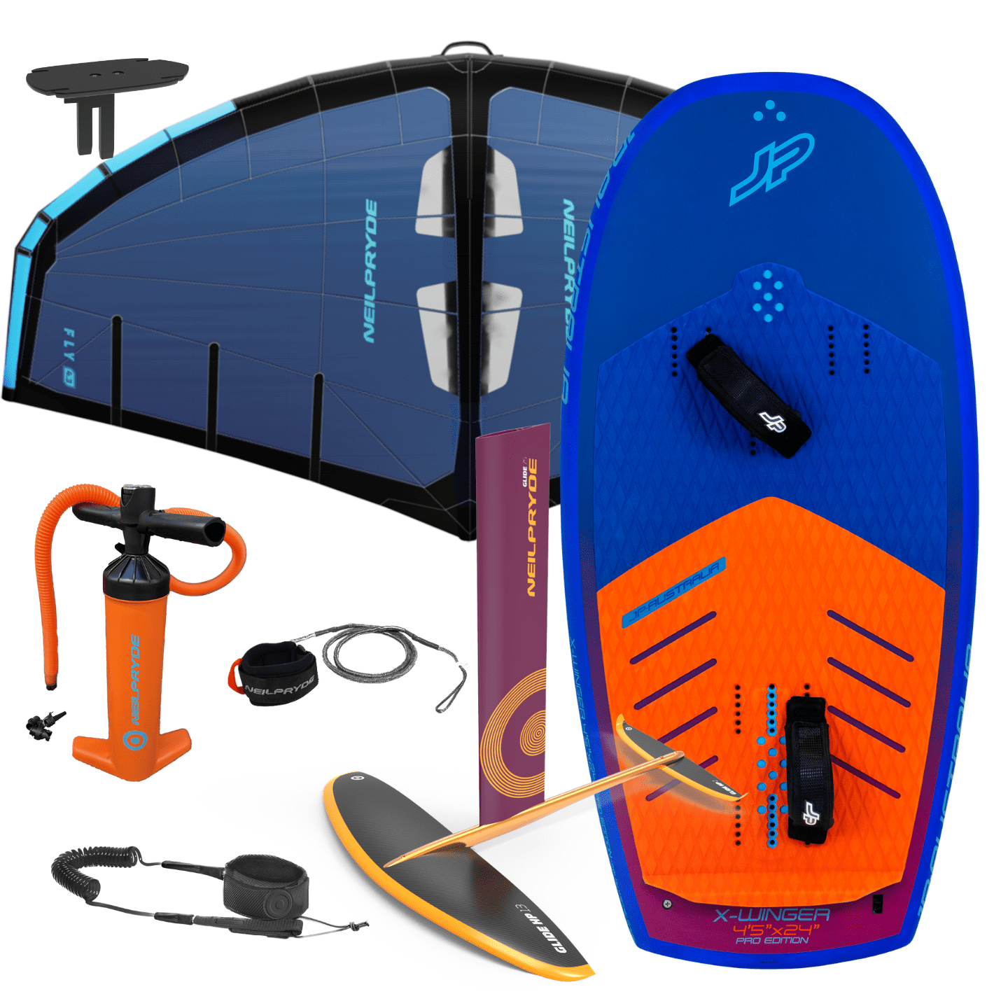 Neilpryde Fly Wing Jp Australia X Winger Pro Glide Surf 23 Package Blue