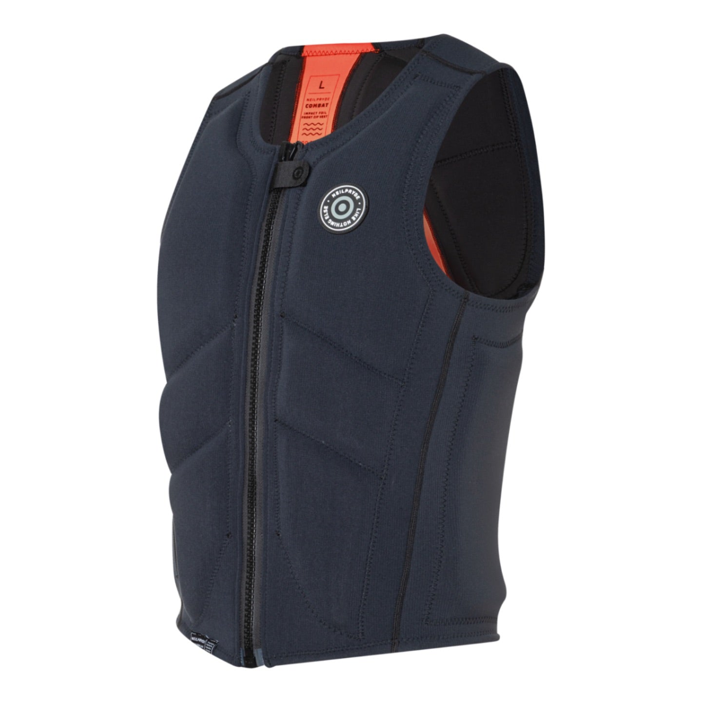 NeilPryde Combat Foil Impact Vest FZ C3 Black Waffle Orange - 2025