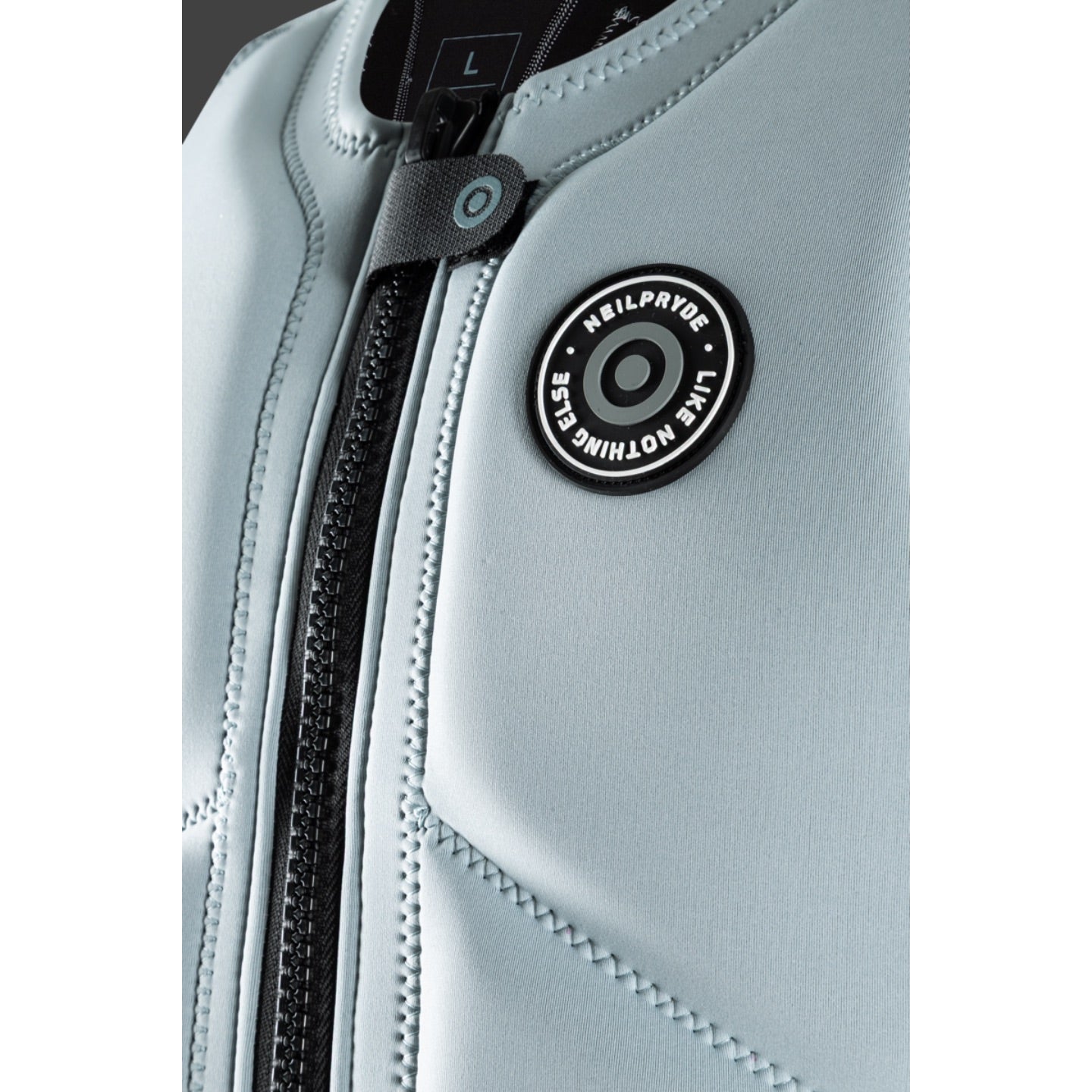 NeilPryde Combat Foil Impact Vest FZ C4 Light Grey-Blue Black - 2025 - Close Up 1