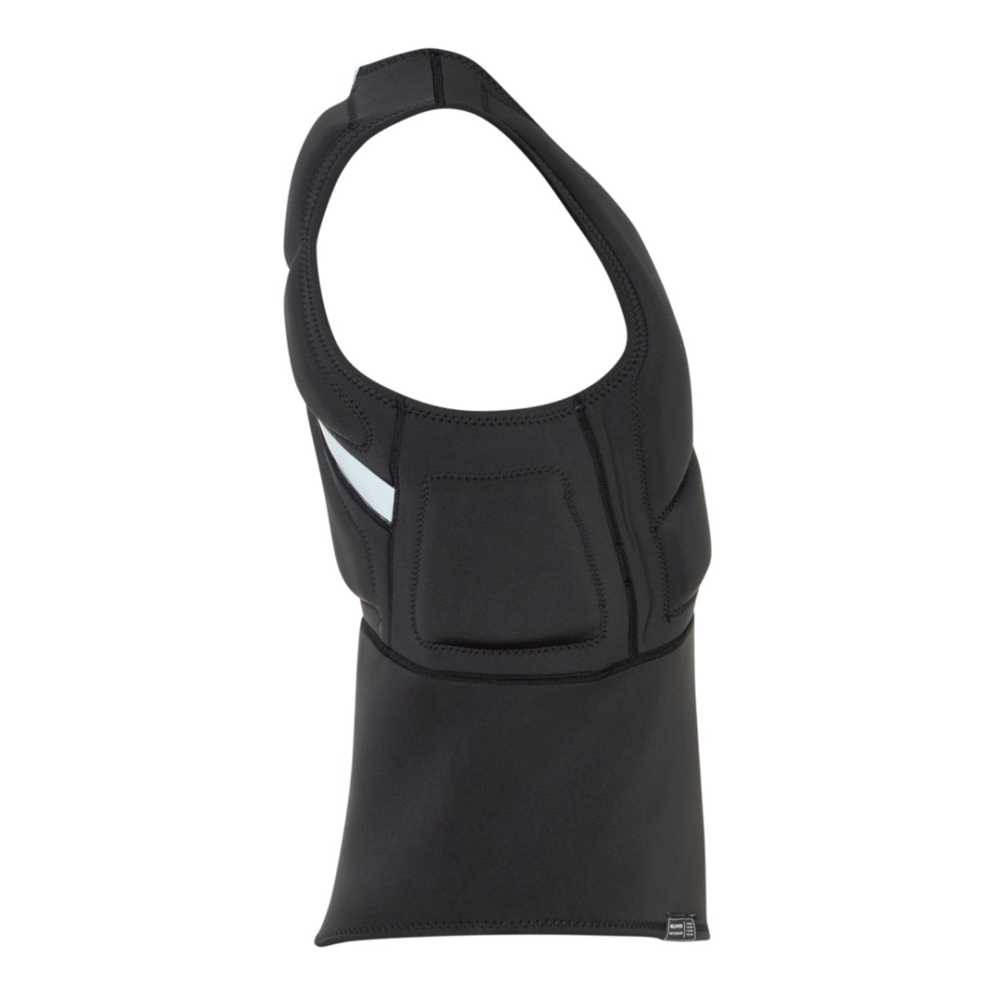 NeilPryde Combat Impact Vest HS FZ C1 Black Light Grey-Blue - 2025 - Side