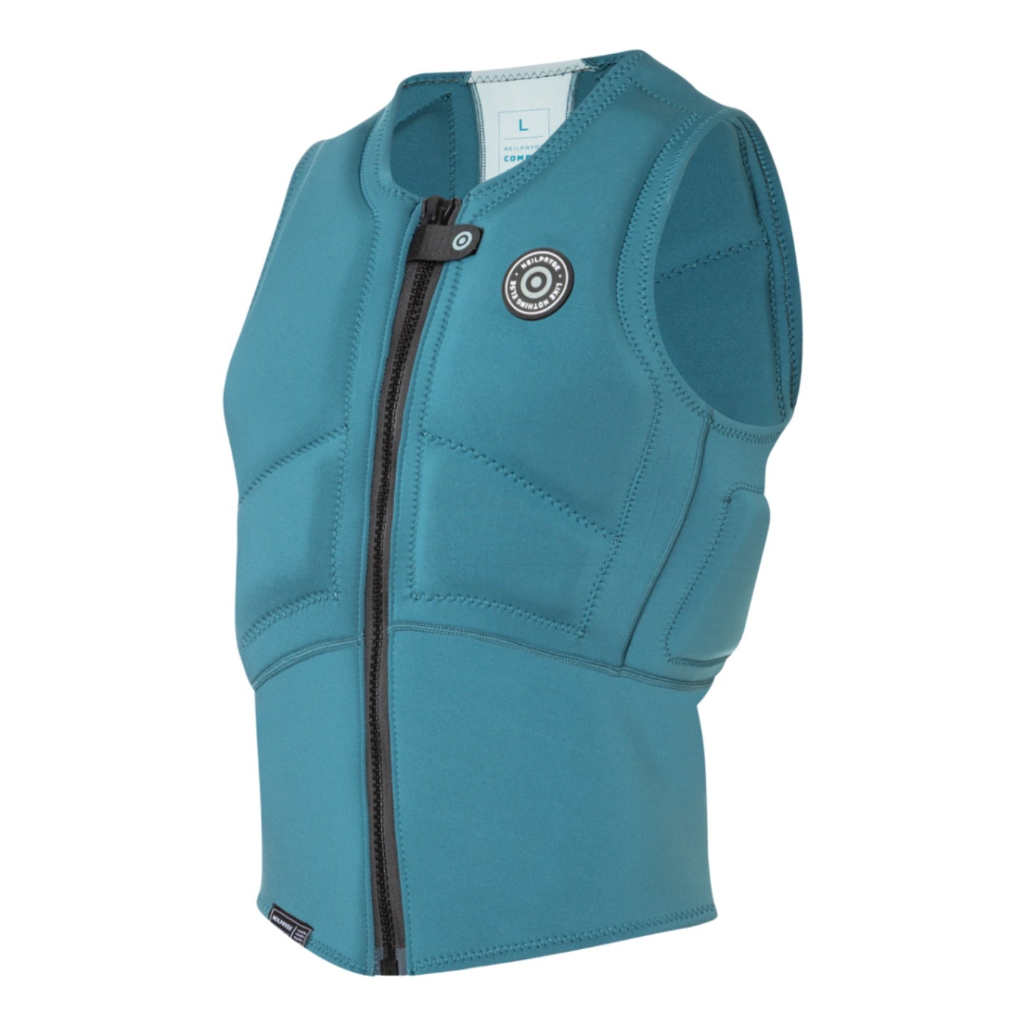NeilPryde Combat Impact Vest HS FZ C2 Petrol Light Grey-Blue - 2025