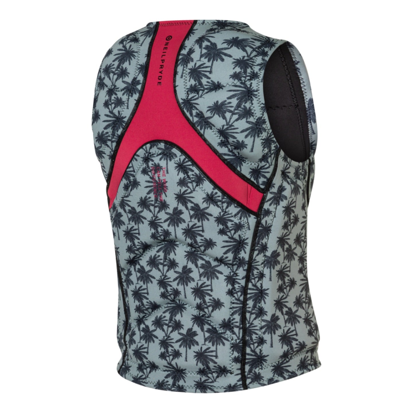 NeilPryde Storm Foil Impact Vest FZ C2 Black-Raspberry - 2025 - Back