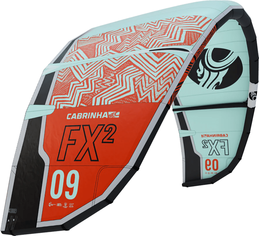 Cabrinha 2022 Fx2 Kite C3 Teal Red