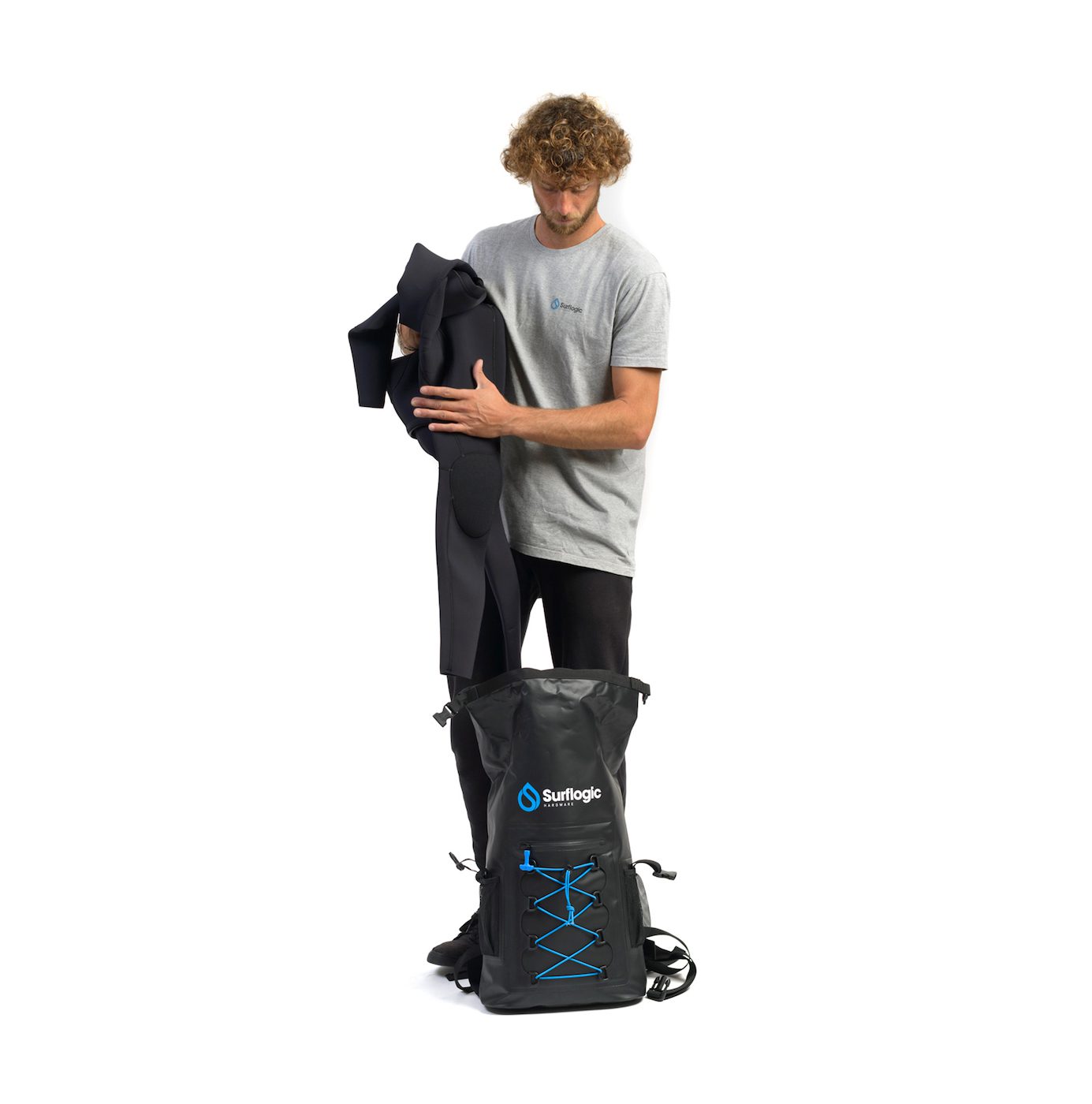 Surflogic Prodry Waterproof Backpack 30l Black 59103 09
