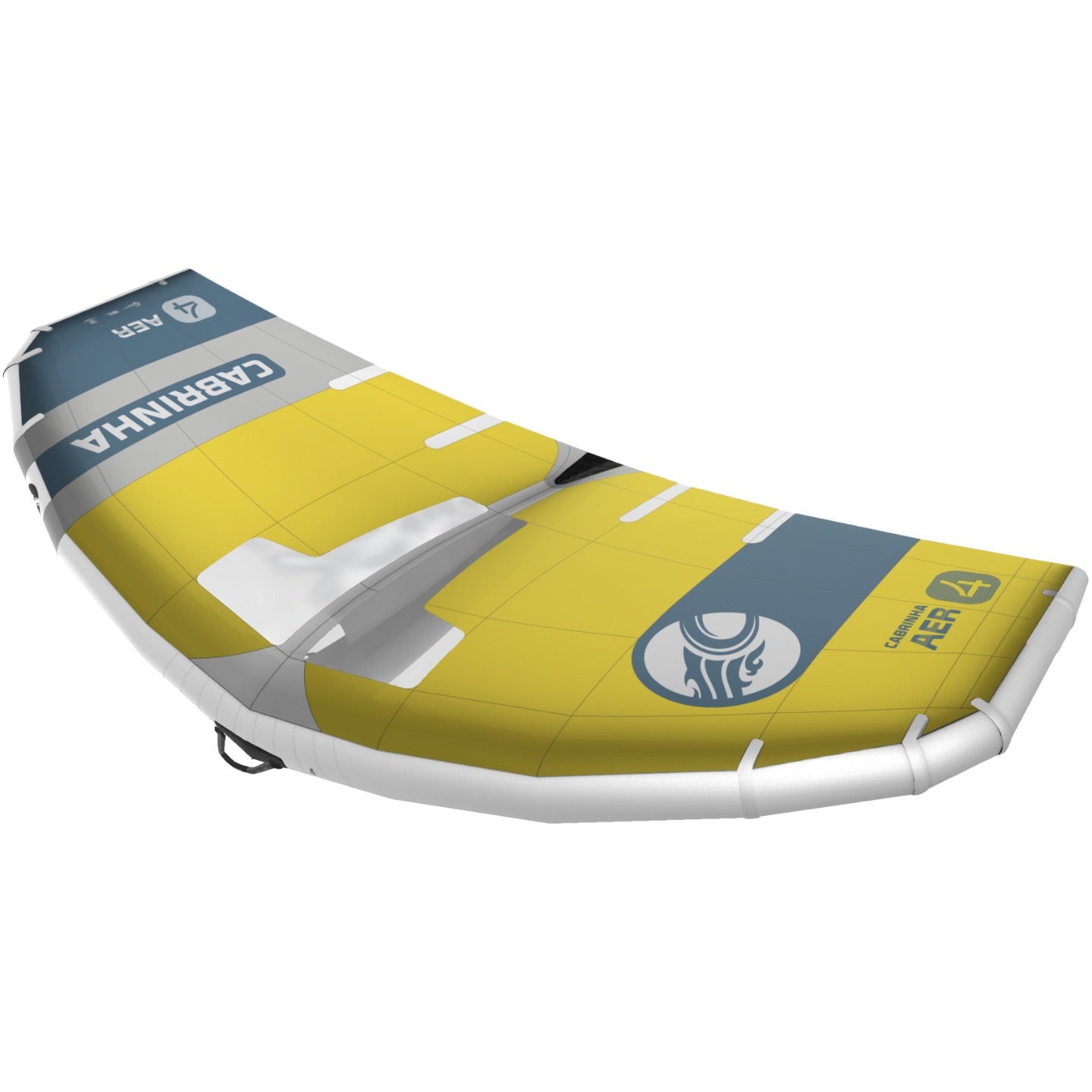 Cabrinha 2025 Aer Wing C1 Light Grey Yellow