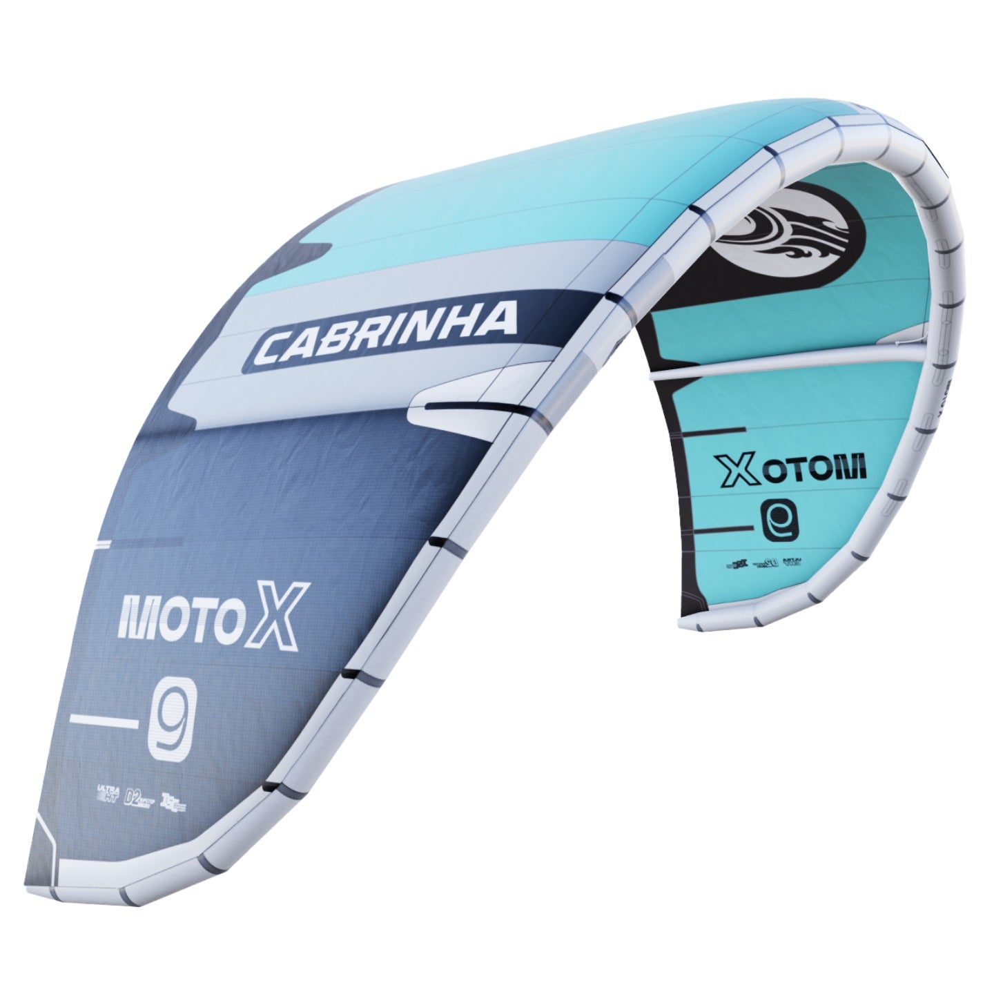 Cabrinha 2025 Moto X Apex Kite C1 Teal Grey