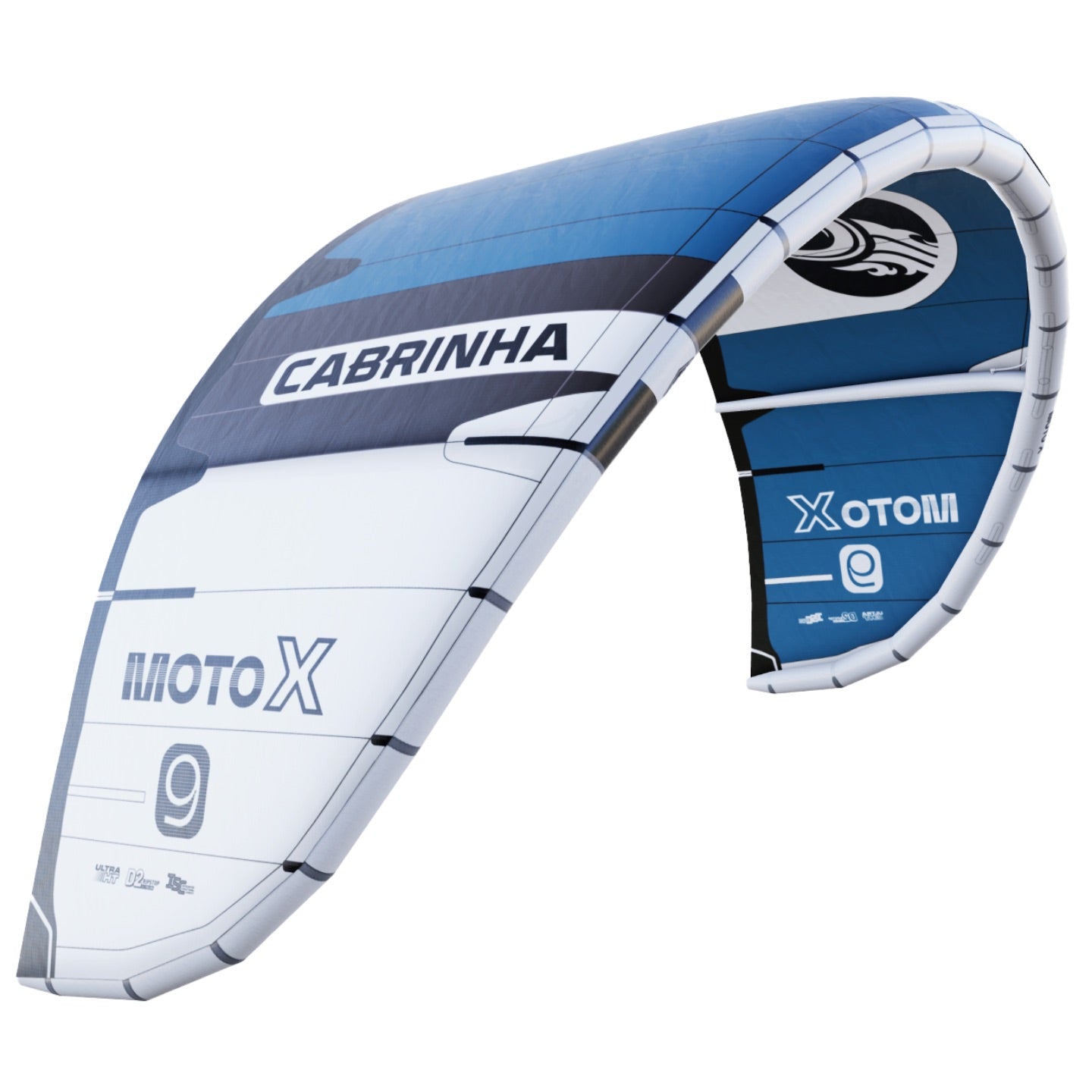 Cabrinha 2025 Moto X Apex Kite C5 Navy Blue White