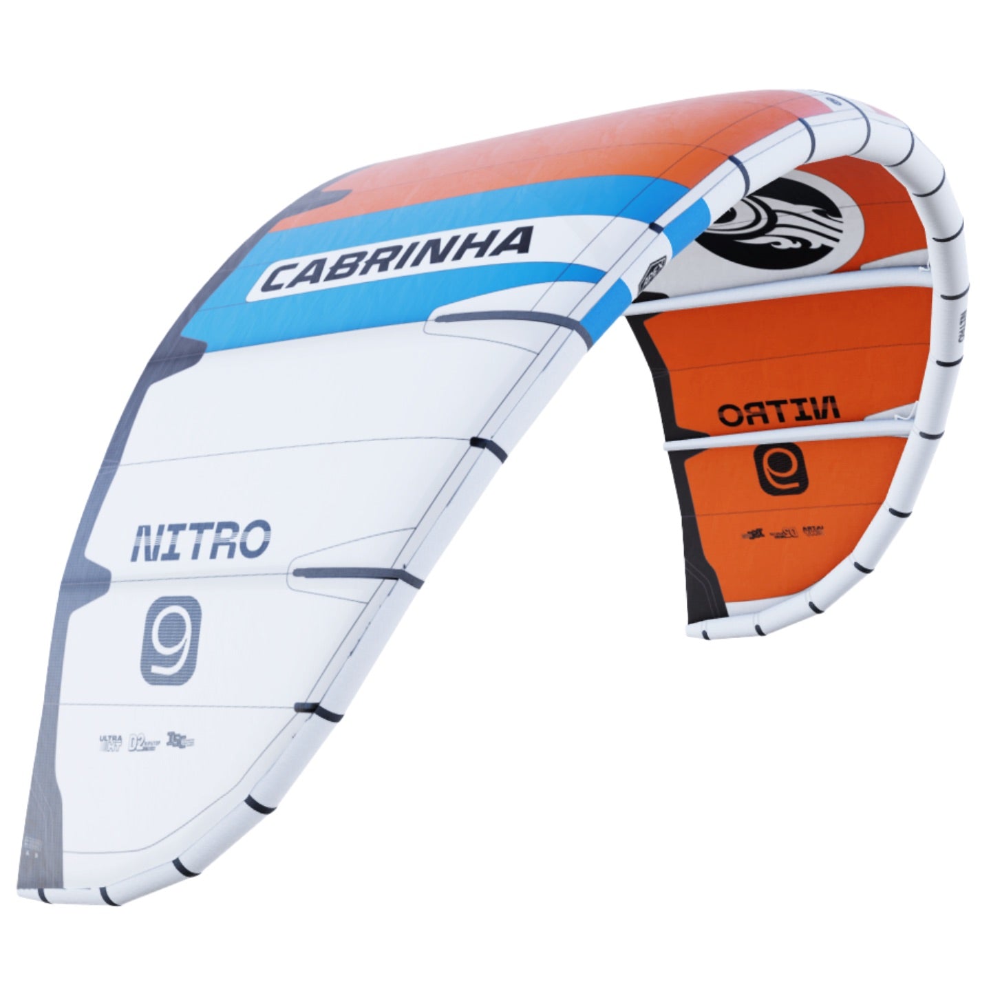 Cabrinha 2025 Nitro Kite C3 Orange White