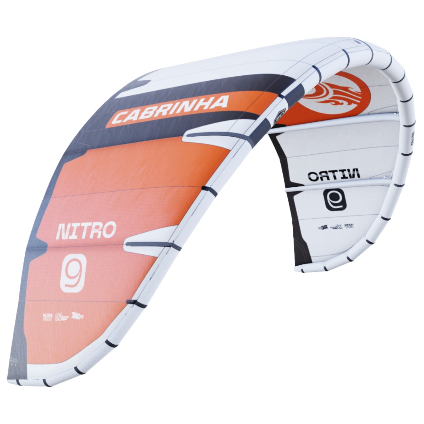 Cabrinha 2025 Nitro Kite C4 White Orange