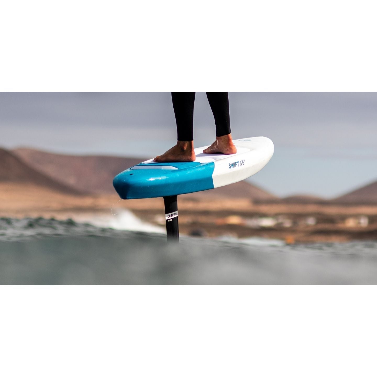 Cabrinha 2025 Swift Wingfoil Board Action 3
