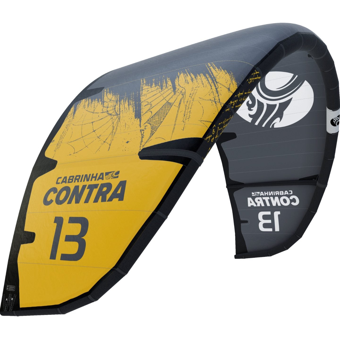 Cabrinha Contra Kite 2023 C2 Yellow Grey