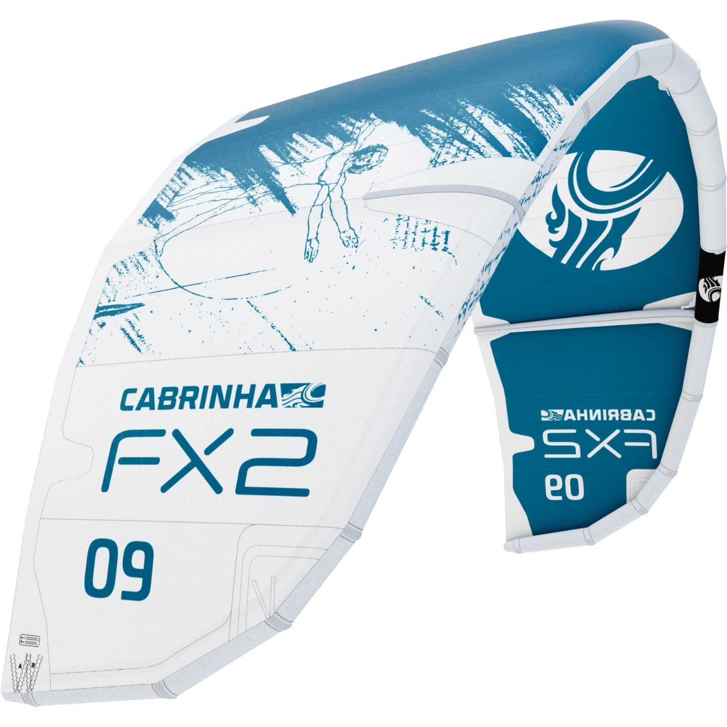 Cabrinha Fx2 Kite 2023 C3 Blue White
