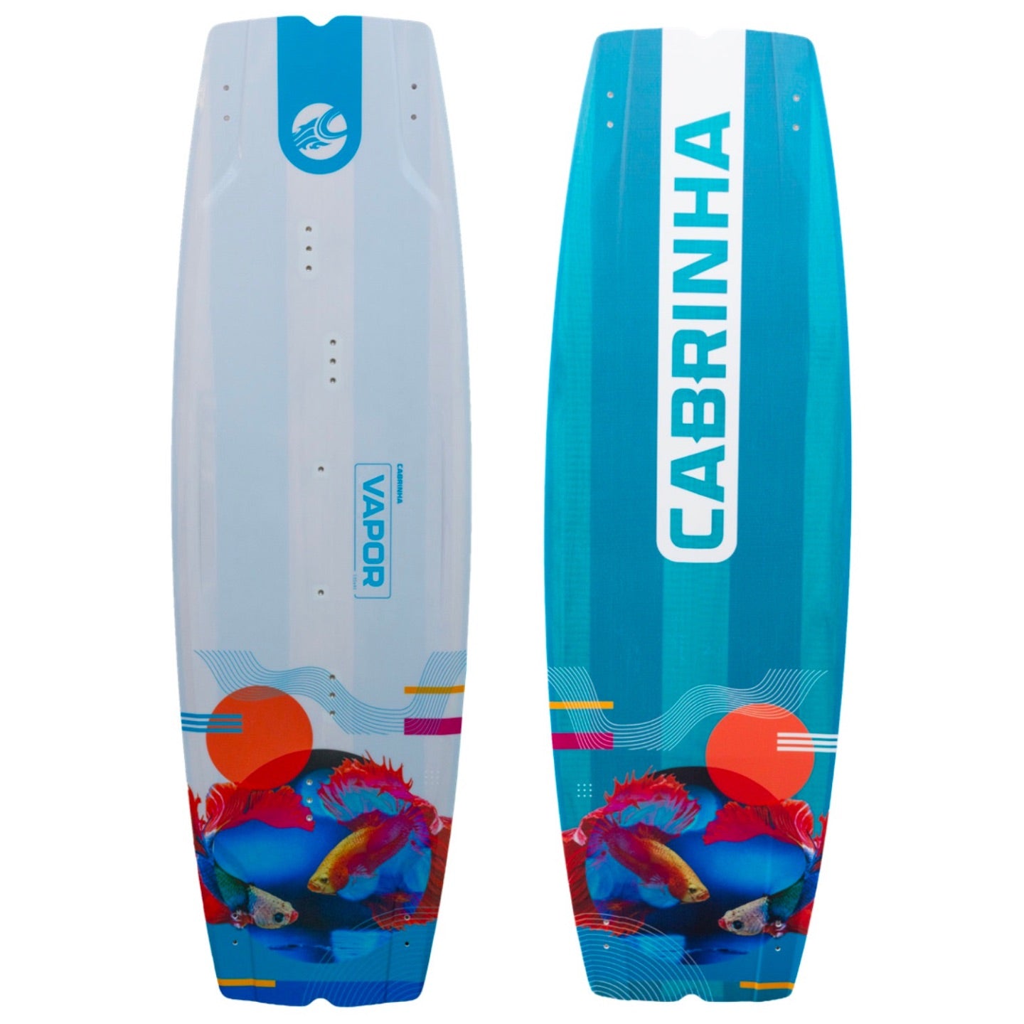 Cabrinha Vapor Kiteboard - 2026 Front-Back