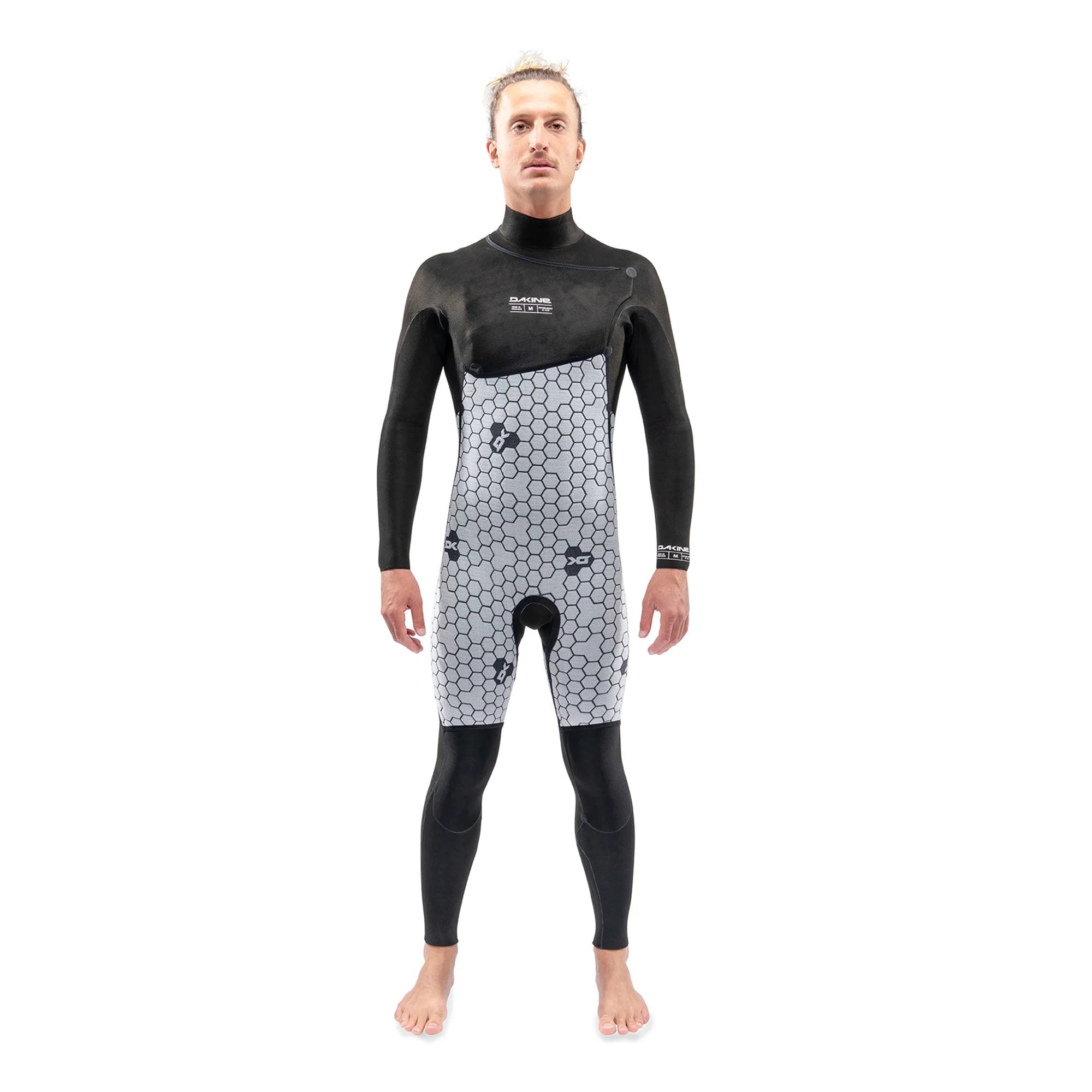 Dakine Mens Mission Chest Zip 543full Wetsuit Front Lining