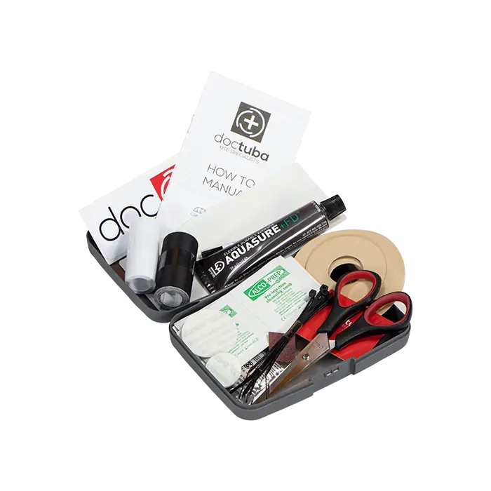 DrTuba Kite Repair Kit - Contents