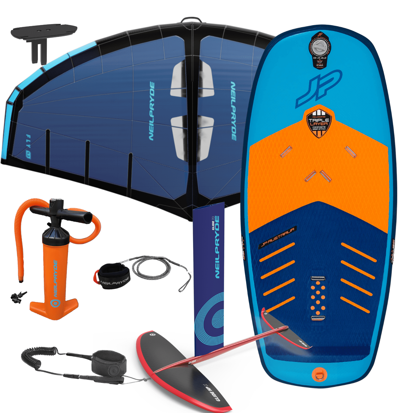 Neilpryde Fly Wing Jp Australia Wingair Glide Surf 21 Package Blue