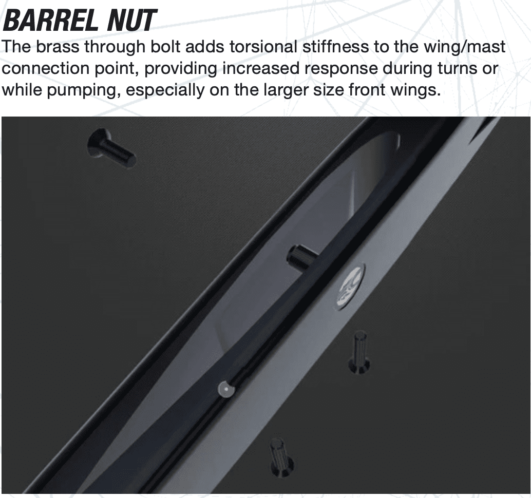 Cabrinha 2023 Foil Barrel Nut