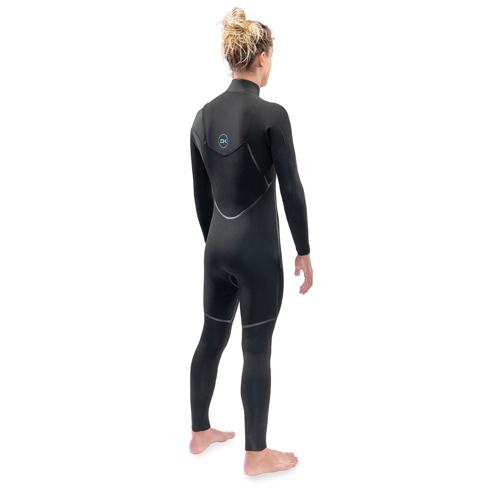 Dakine Mens Mission 43 Chest Zip Full Wetsuit Back Side