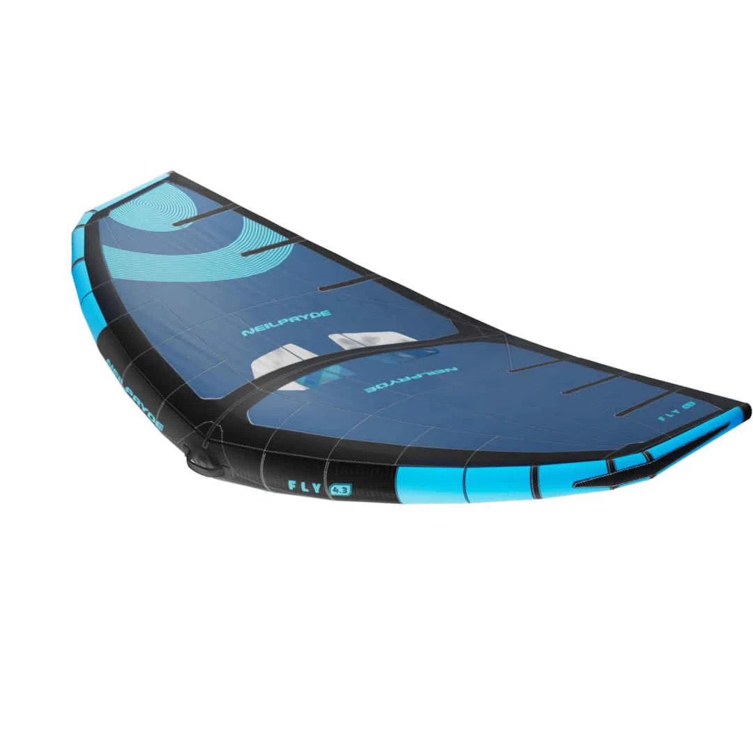 Neil Pryde Fly Wing Blue Cross View