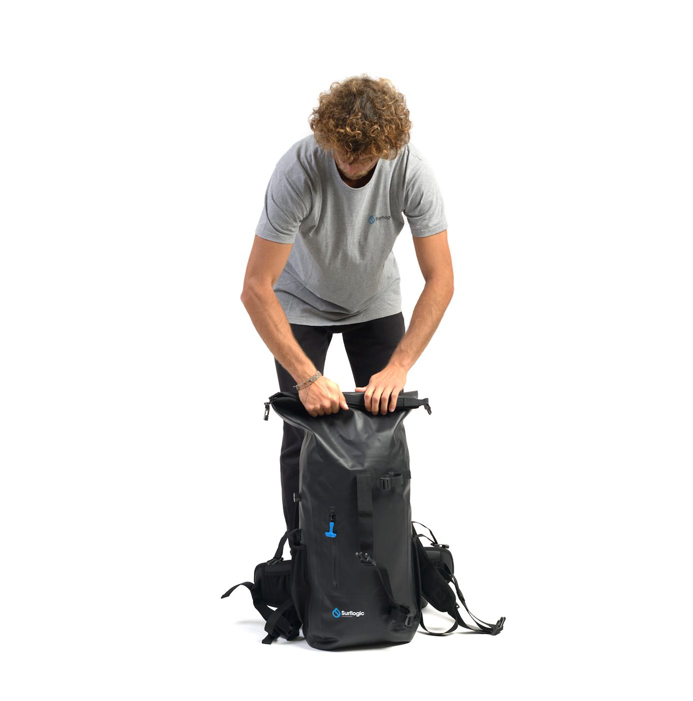 Surflogic Expedition Dry Waterproof Backpack 40l Black 59106 10