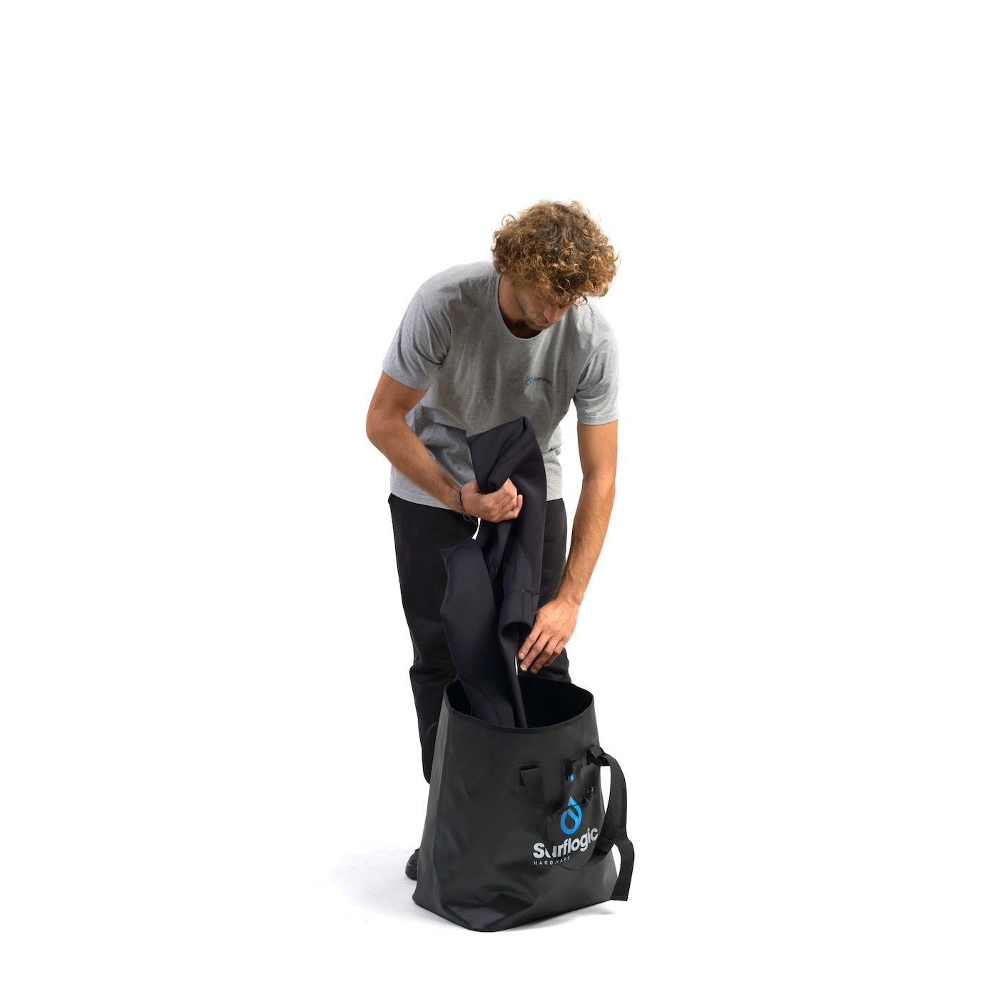 Surflogic Waterproof Dry Bucket 50l Black 59105 02
