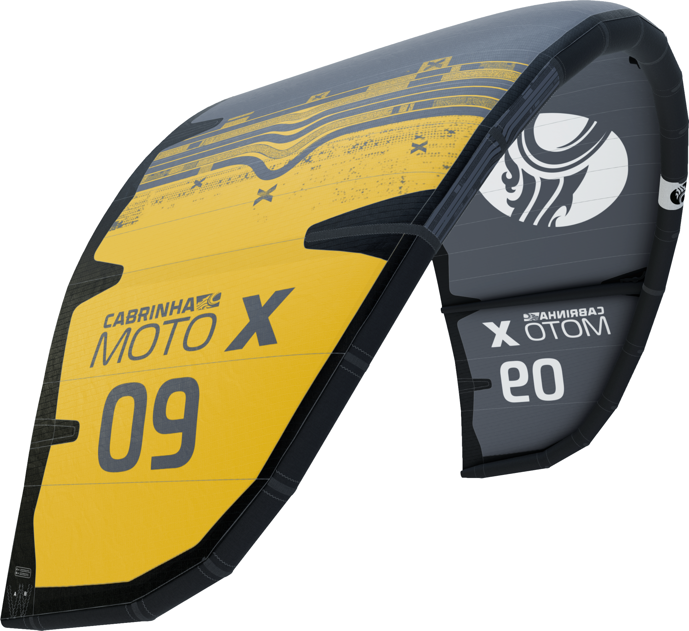 Cabrinha Moto X Kite 2023 C2 YELLOW / GREY