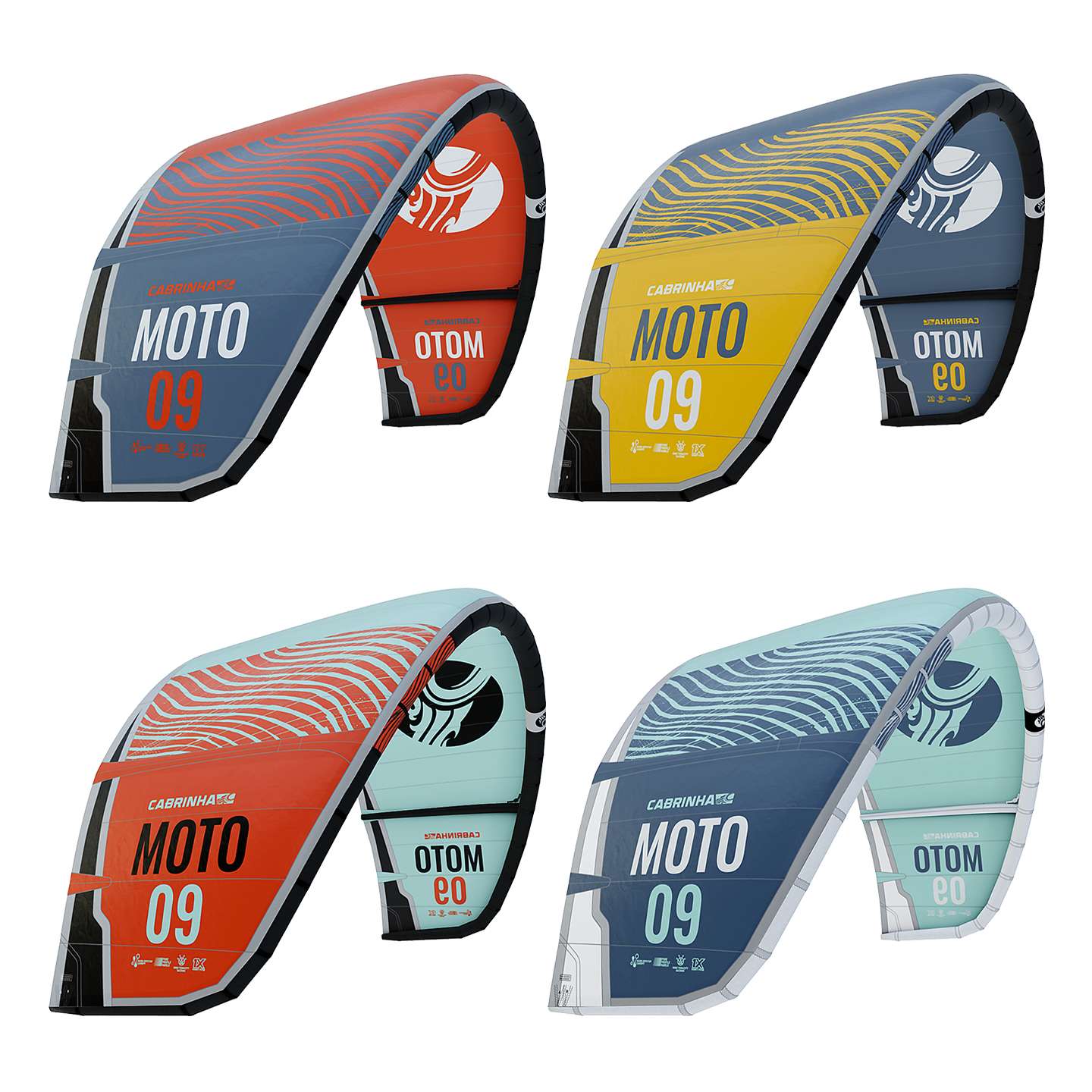 Cabrinha 2022 Moto Kite Colours