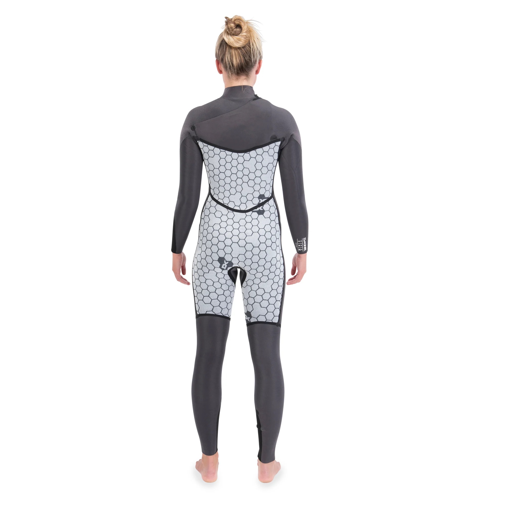 Dakine Womens Mission 4:3 Chest Zip Full Wetsuit – Back Lining