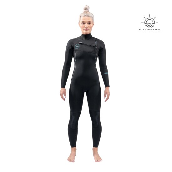 Dakine Womens Mission 4:3 Chest Zip Full Wetsuit – Front