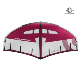 NeilPryde Fly II PRO Wing 2024 - C2 Red_White (Top)