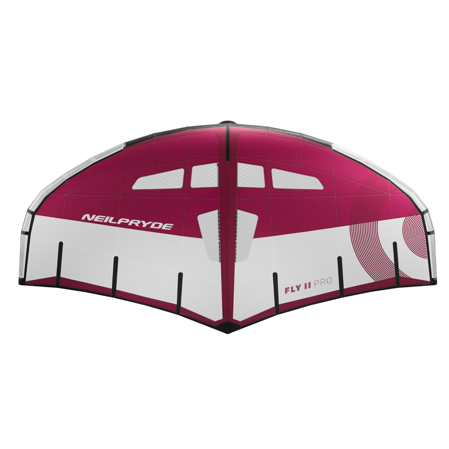 NeilPryde Fly II PRO Wing 2024 - C2 Red_White (Top)